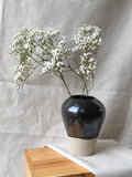 Vase épaule noir