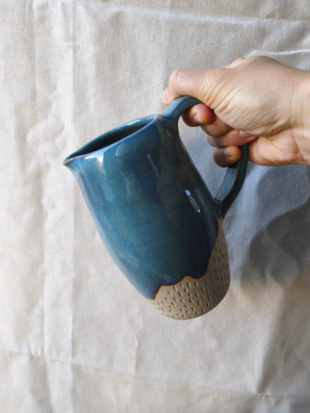 Petite carafe bleue 600 ML