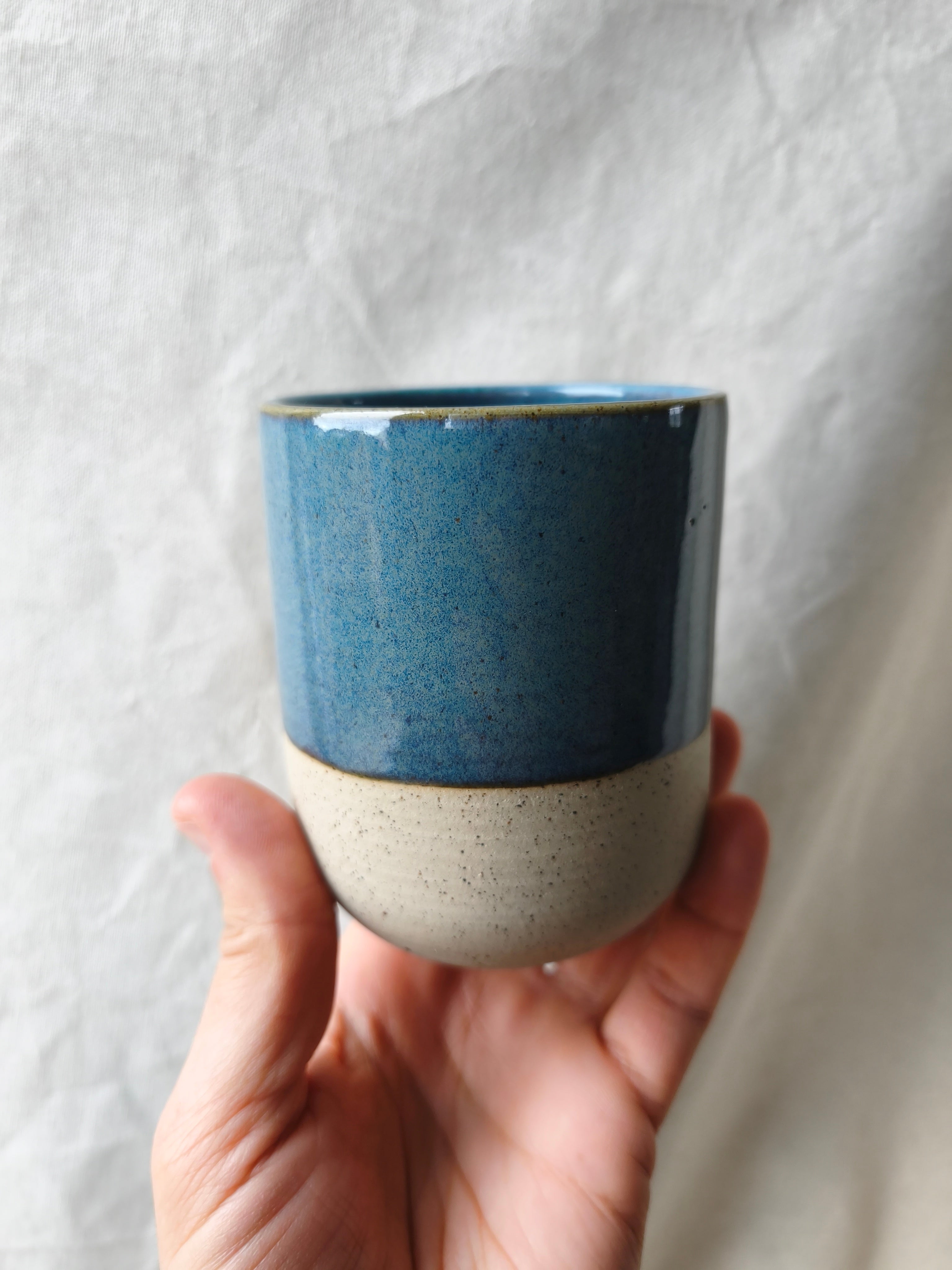 Tasse bleue